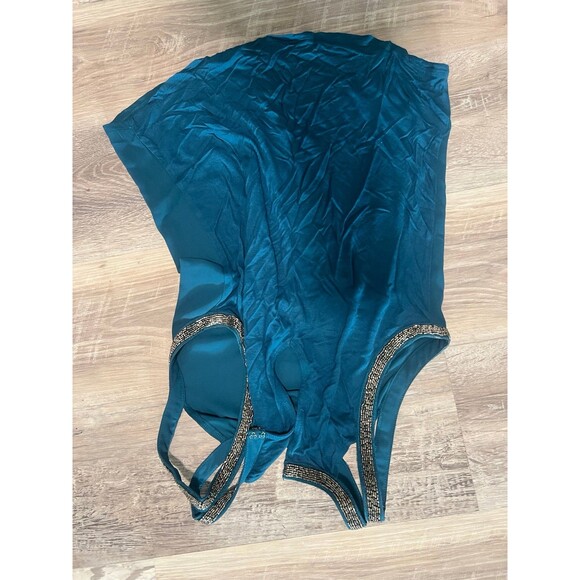 Express Tank Top Blouse with beads size xs dress wear - Picture 5 of 7